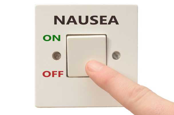 Dealing with Nausea, turn it off - Photo, Image