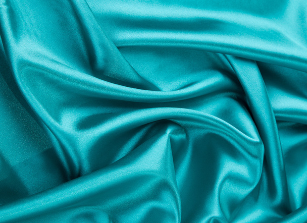 Blue silk cloth - Фото, зображення