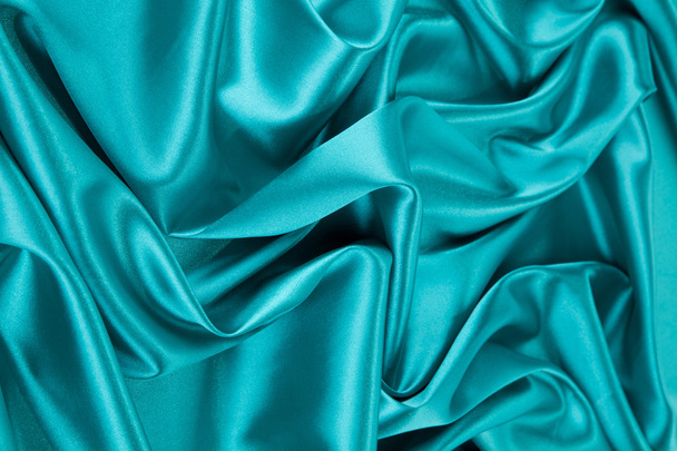 Blue silk cloth - Fotoğraf, Görsel