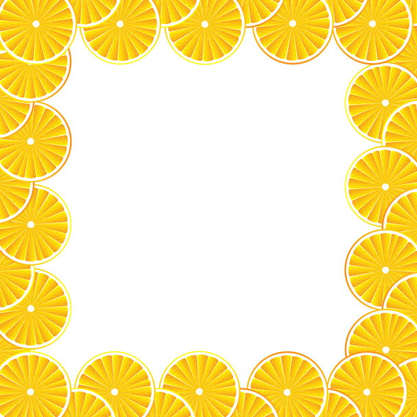 Citrus fruit background - Διάνυσμα, εικόνα
