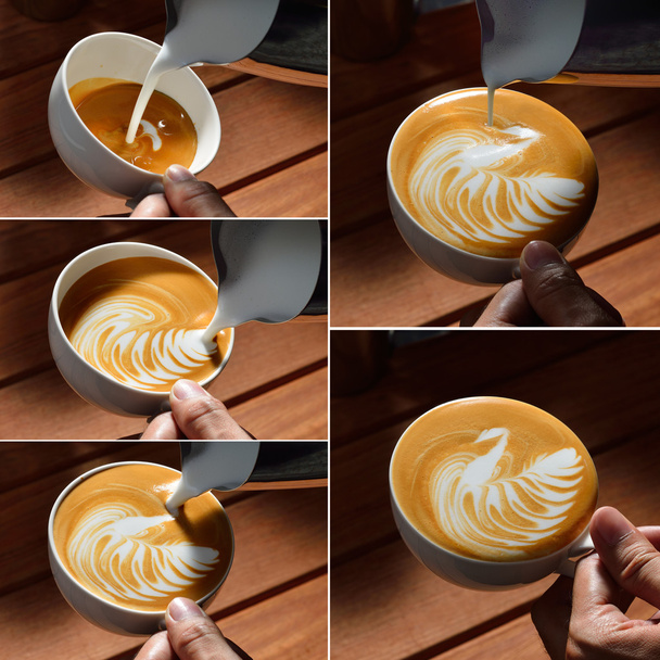 杯のコーヒー - 写真・画像