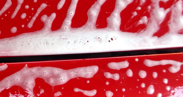 Lavado de textura de espuma de coche
 - Foto, Imagen