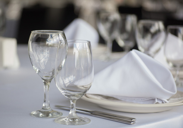 Elegant banquet wedding table setting - Photo, Image