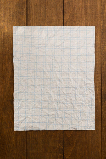 Wrinkled note paper - Photo, Image