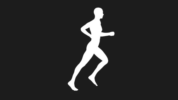 Correndo homem em loop
 - Filmagem, Vídeo
