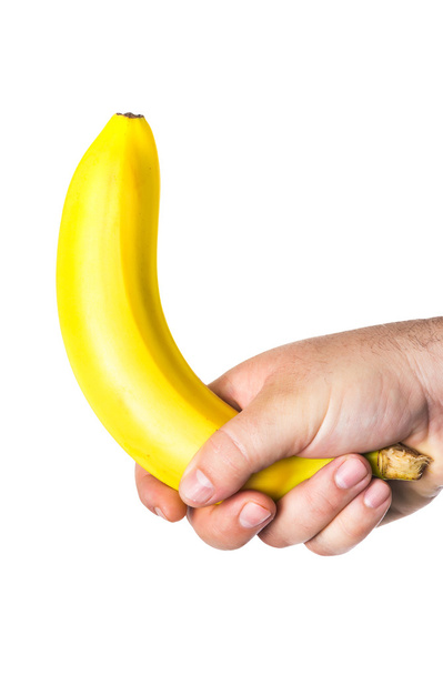 banán, mint egy nagy pénisz - Fotó, kép