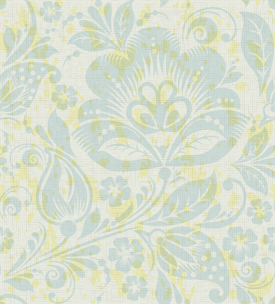 Vector Floral vintage rustic seamless pattern - Vektor, obrázek