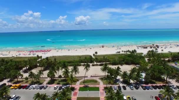 Aerial video Miami Beach 23rd street - Кадры, видео