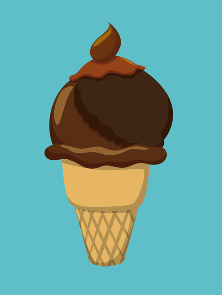 Ice cream design  - Vector, Image