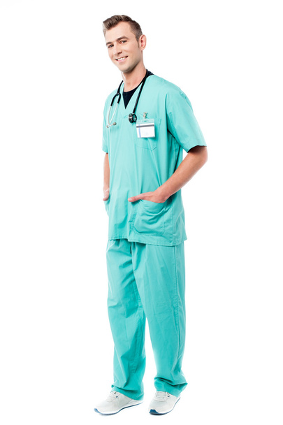 doctor with hands in pockets - Foto, Imagem
