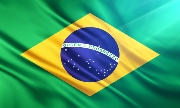 The National Flag of Brazil - Photo, Image