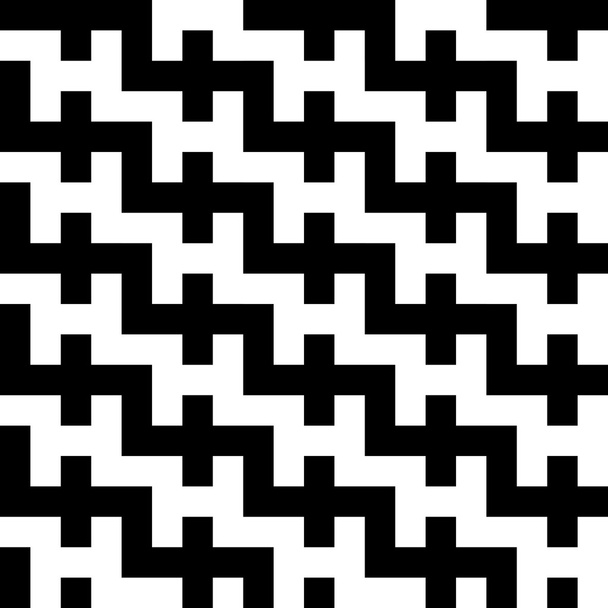 Seamless vintage geometric pattern. - Vector, Image