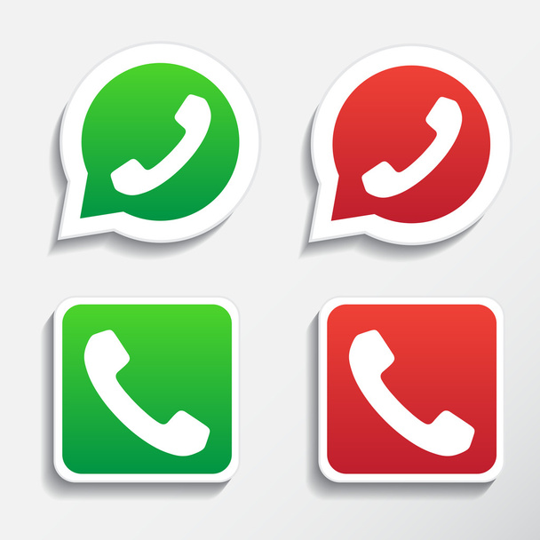 Set di icone del telefono
 - Vettoriali, immagini