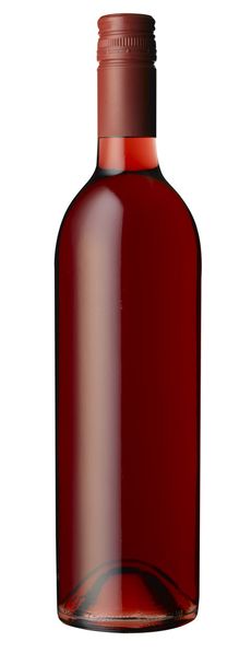 Rose wine bottle - Foto, afbeelding