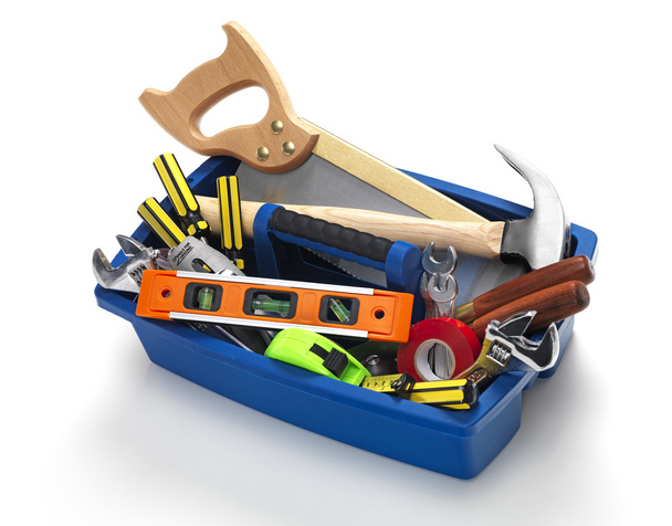 Boîte à outils remplie
 - Photo, image