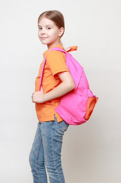 Kid on Education theme - Photo, Image