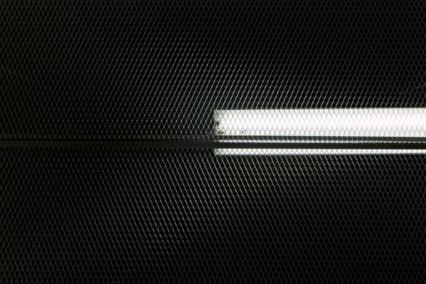 fluorescent lamp in the ceiling - Photo, Image