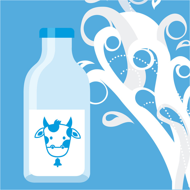 diseño de leche fresca
 - Vector, Imagen