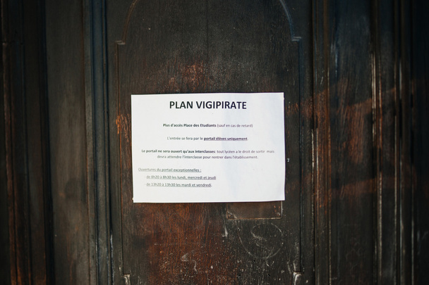  Σχέδιο Vigipirate μέτρα ασφαλείας στη Γαλλία - Φωτογραφία, εικόνα
