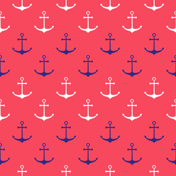 Seamless nautical pattern  - Vecteur, image