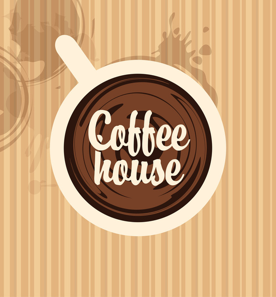 Coffee house - Vector, Image