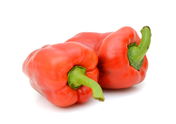 red bell pepper isolated on white background - Fotografie, Obrázek