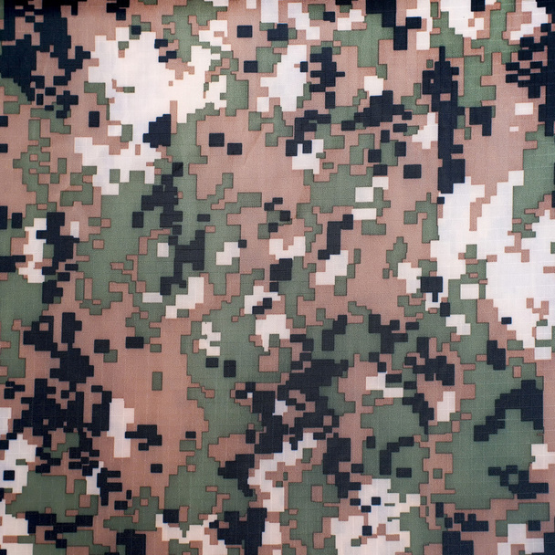 digitale camouflage patroon als achtergrond - Foto, afbeelding