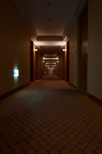 Güzel otel koridor halı ile - Fotoğraf, Görsel
