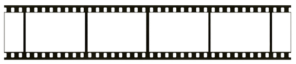 Moldura de filme negativo em branco a preto e branco
 - Foto, Imagem