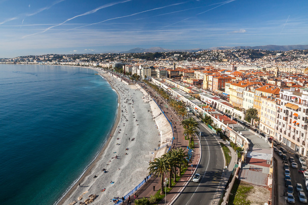 widok na Niceę w Riwierze Francuskiej, Francja - Zdjęcie, obraz