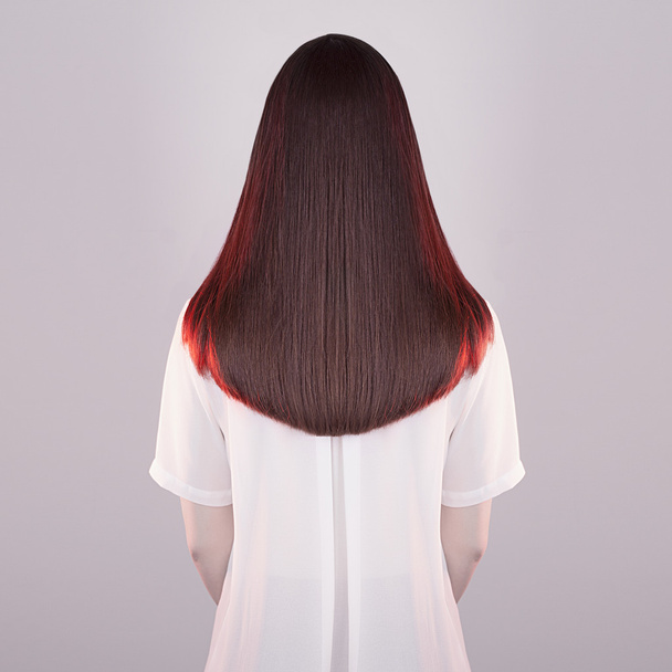red hair of young woman - Фото, зображення