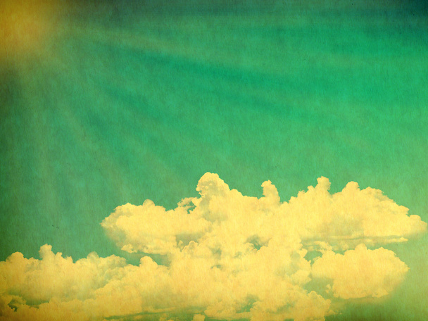 imagem retro do céu nublado - Foto, Imagem