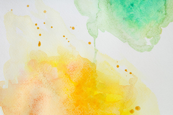 Watercolor texture on paper close-up - Fotografie, Obrázek