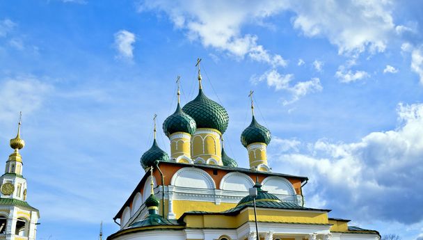 Kopuły Spaso Preobrażenskij Katedra (Uglich) - Zdjęcie, obraz