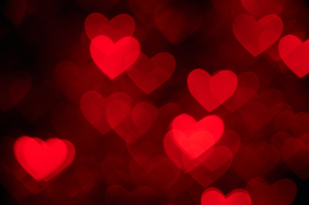 red heart shape holiday photo background - Foto, Imagem