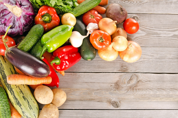 Assortment of fresh vegetables - Foto, Imagem