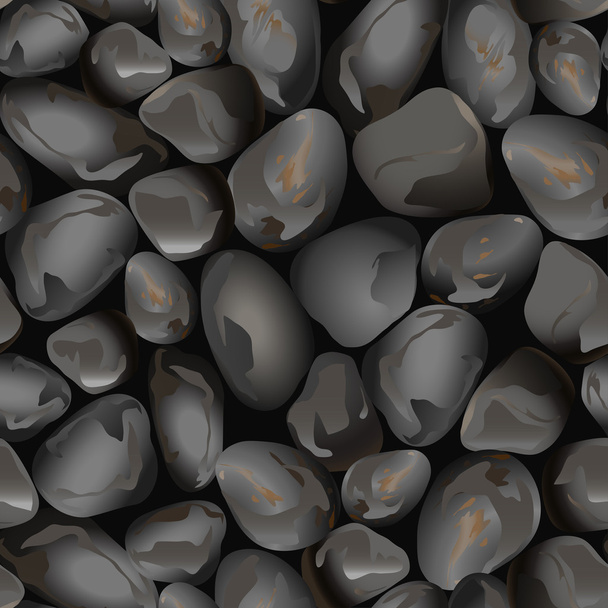 Piccole rocce in un modello senza cuciture
 - Vettoriali, immagini
