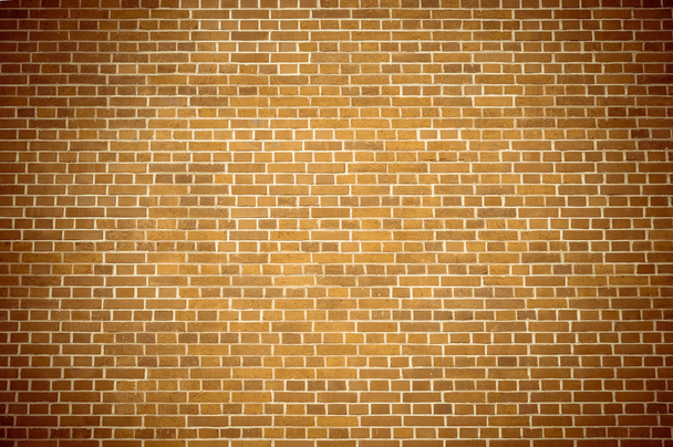 Brown brick block wall pattern - Photo, Image