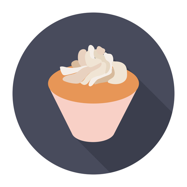tasty Cupcake Icon. - Vektor, obrázek