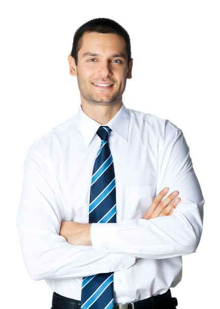 Businessman, isolated on white background - Photo, image