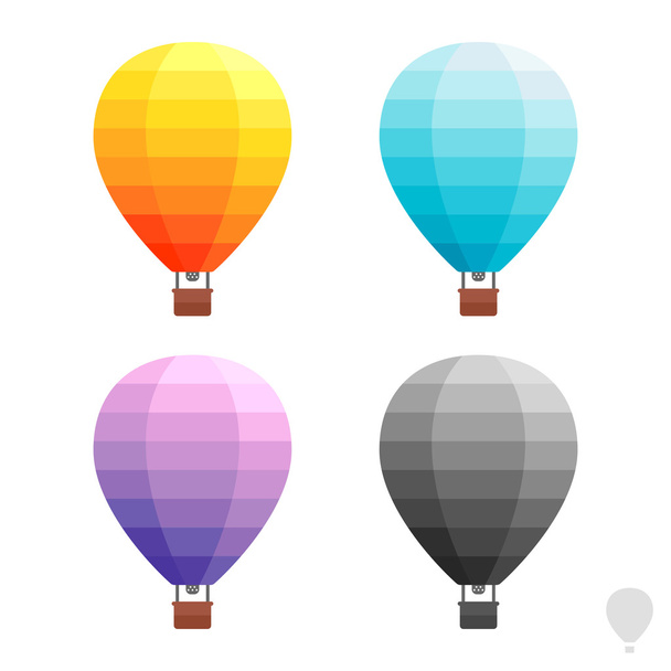 Hot air balloon graphics - Vector, Image