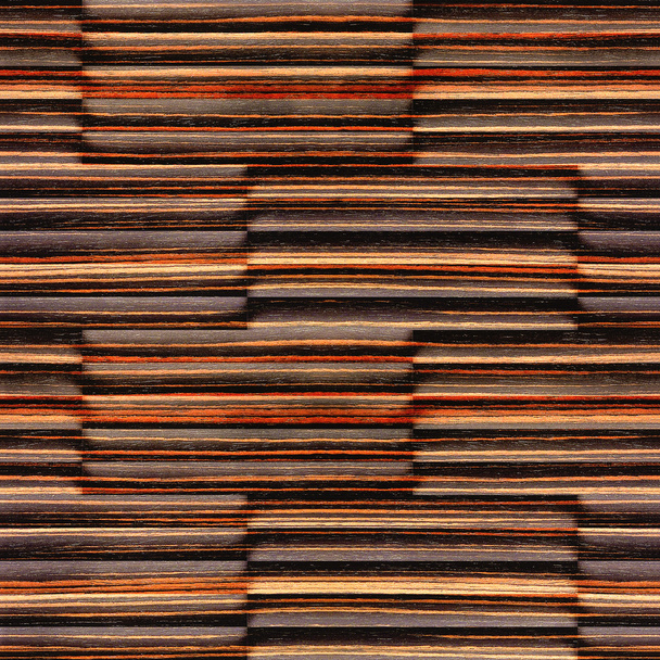 abstrakte Holzvertäfelung - nahtloser Hintergrund - Text aus Ebenholz - Foto, Bild