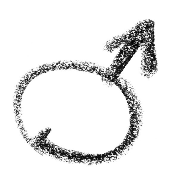 Male icon sketch - Photo, Image