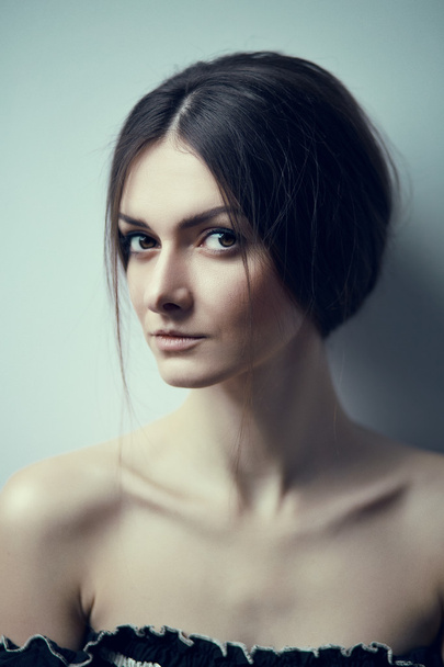 Gorgeous brunette portrait - Фото, изображение