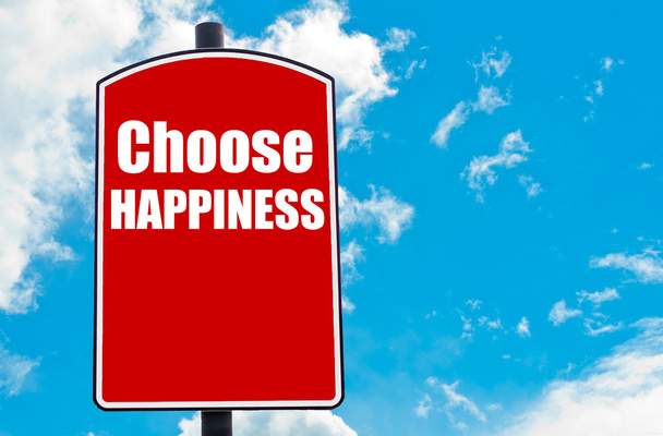 Επιλέξτε την ευτυχία - Φωτογραφία, εικόνα