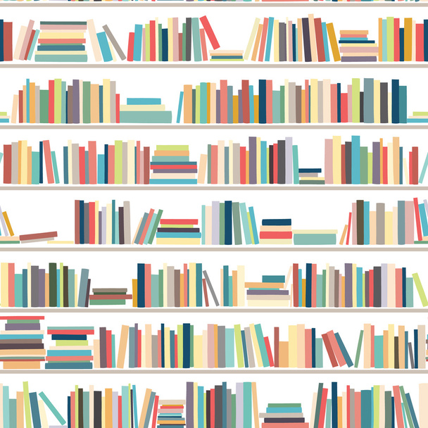 Library, bookstore, BookCrossing. - Vector, imagen