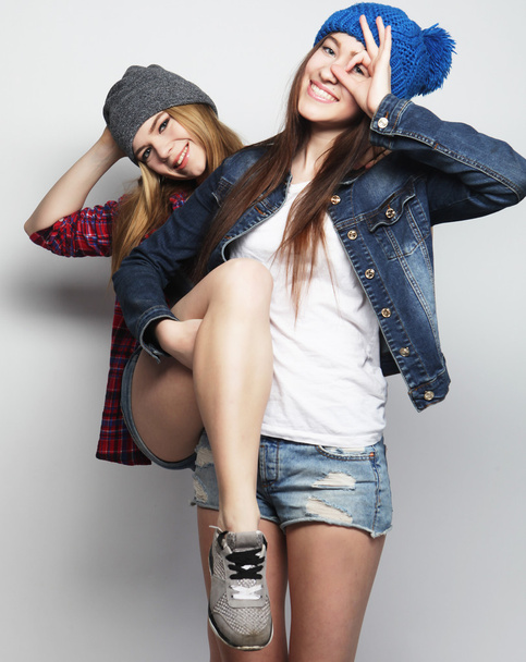 two young girl friends  - Fotó, kép