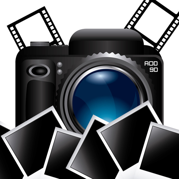 photography camera  - Vector, Imagen