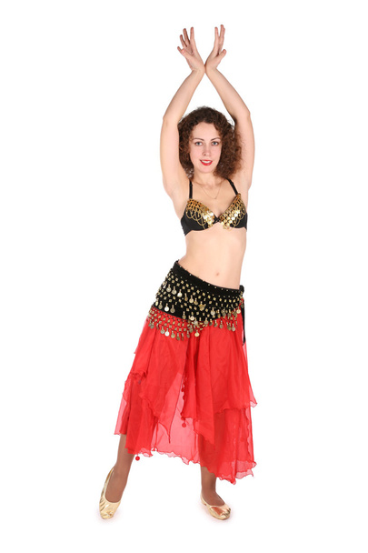 Bellydance with hands up - Photo, Image