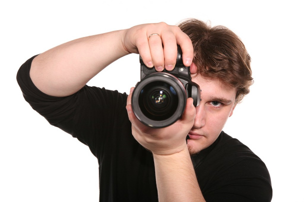 Photographer with camera 2 - Valokuva, kuva